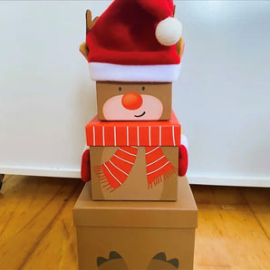 Dog -  3- Tier Christmas Box