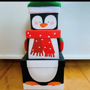 Penguin -  3- Tier Christmas Box
