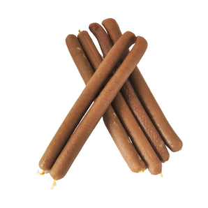 Long Gourmet Sausages Sticks & Watch Their Tail Wag in Peak Health & Happiness [Pack of 10]